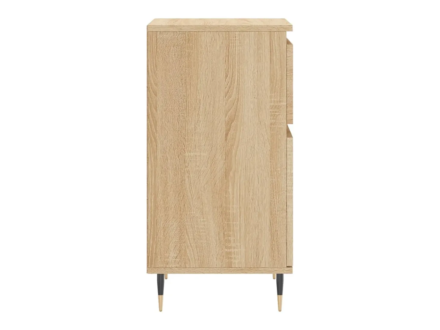 Aparador de roble Sonoma 40x35x70 cm madera de ingeniería