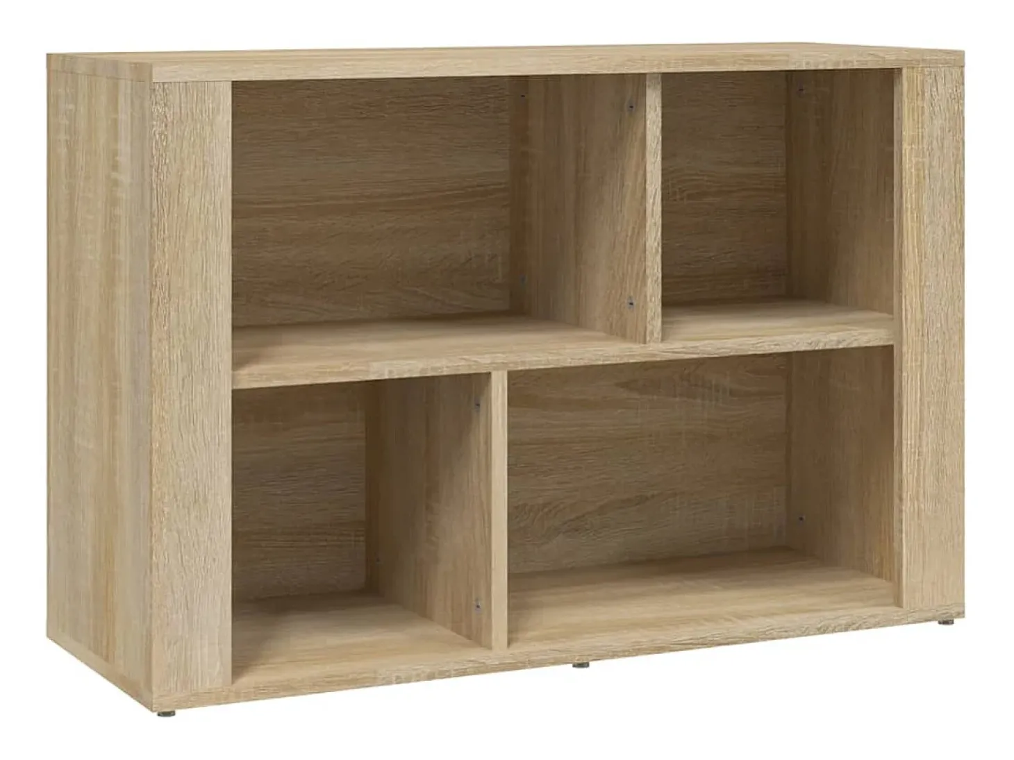 Aparador de roble Sonoma 80x30x54 cm Madera de ingeniería