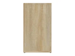 Aparador de roble Sonoma 80x30x54 cm Madera de ingeniería
