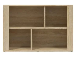 Aparador de roble Sonoma 80x30x54 cm Madera de ingeniería