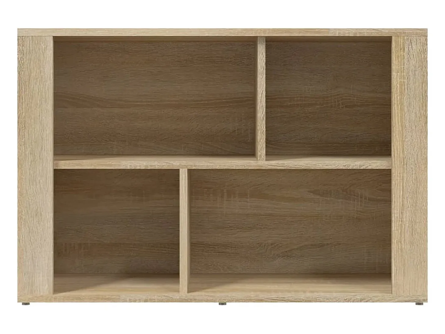 Aparador de roble Sonoma 80x30x54 cm Madera de ingeniería