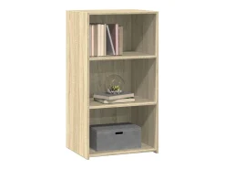 Aparador de roble Sonoma 50x41x93 cm madera de ingeniería