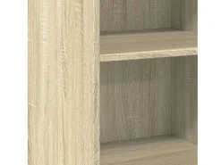 Aparador de roble Sonoma 50x41x93 cm madera de ingeniería