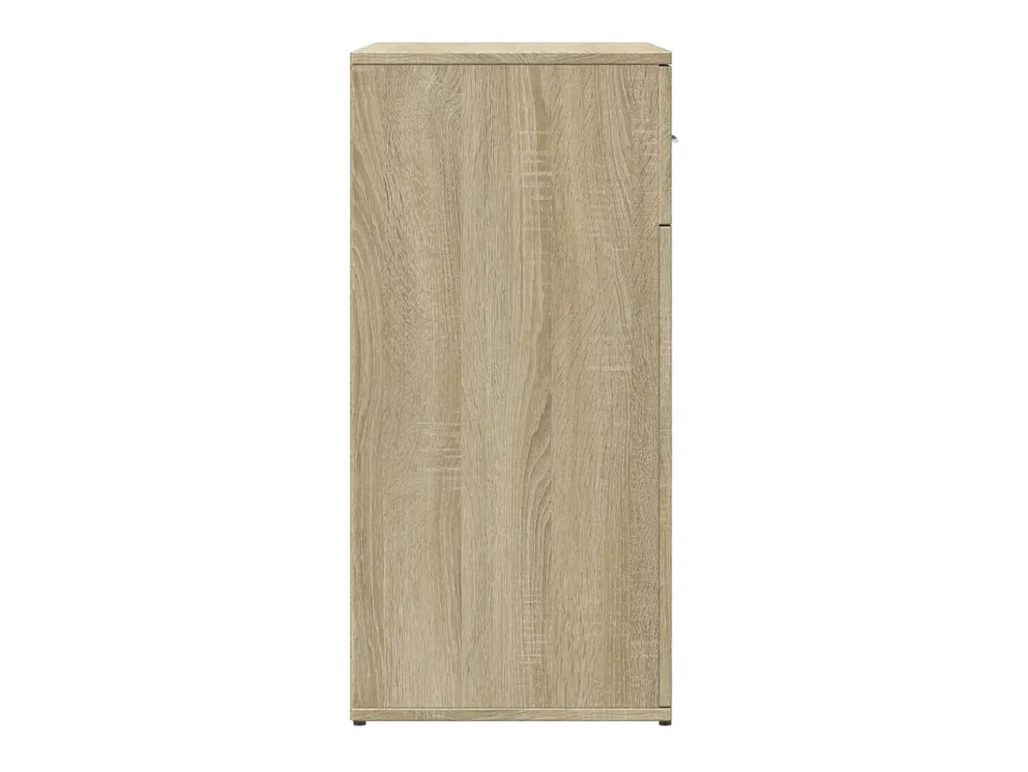 Aparador de roble Sonoma 79x38x80 cm madera de ingeniería