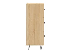 Aparador de roble Sonoma 34,5 x 34 x 90 cm Madera de ingeniería