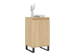 Aparador de roble Sonoma 40x35x70 cm madera de ingeniería
