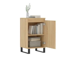Aparador de roble Sonoma 40x35x70 cm madera de ingeniería