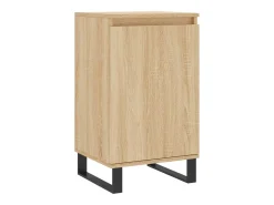 Aparador de roble Sonoma 40x35x70 cm madera de ingeniería