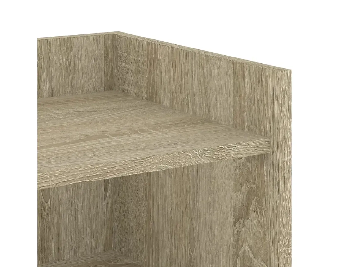 Aparador de roble Sonoma 73,5x35x75 cm madera de ingeniería