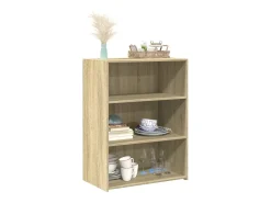 Aparador de roble Sonoma 70x41x93 cm madera de ingeniería