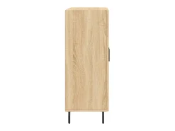 Aparador de roble Sonoma 69,5x34x90 cm madera de ingeniería