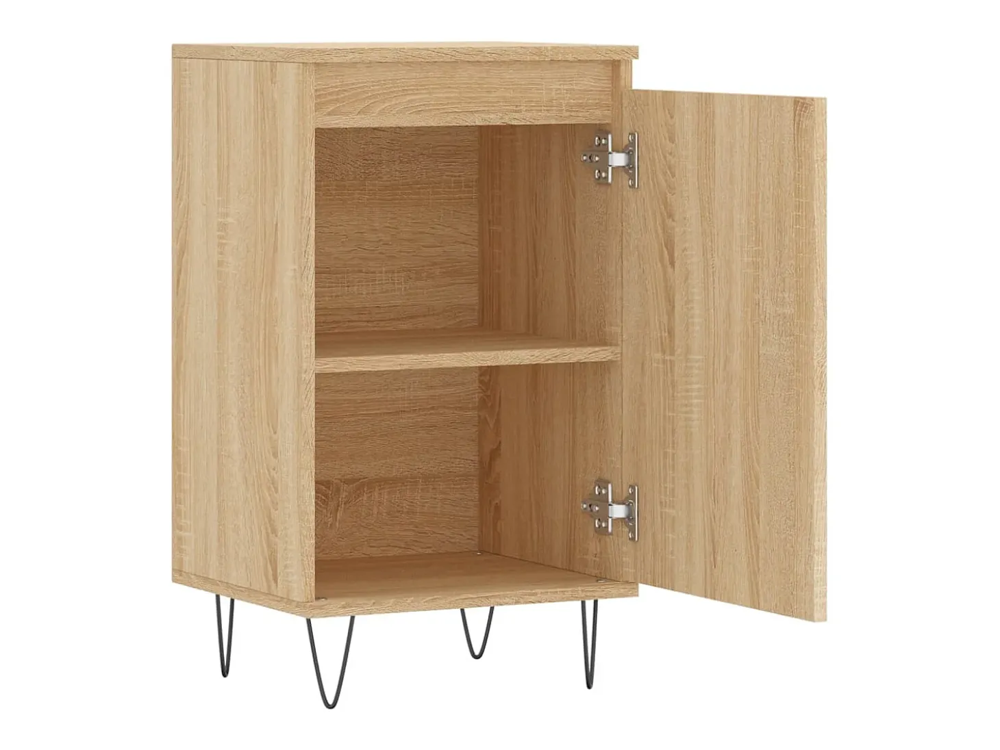 Aparador de roble Sonoma 40x35x70 cm madera de ingeniería