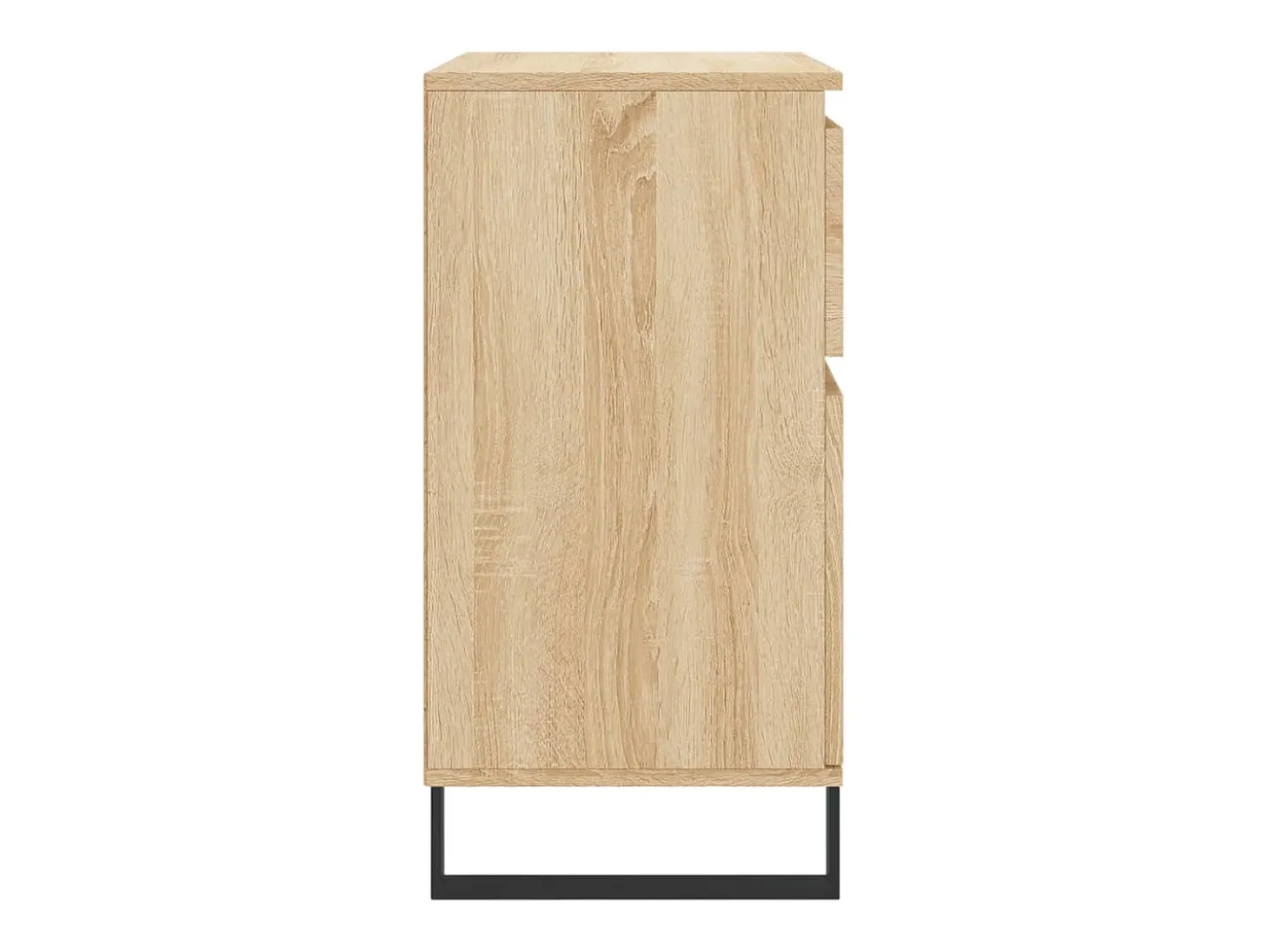 Aparador de roble Sonoma 60x35x70 cm Madera de ingeniería