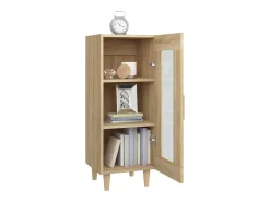 Aparador de roble Sonoma 34,5 x 34 x 90 cm Madera de ingeniería
