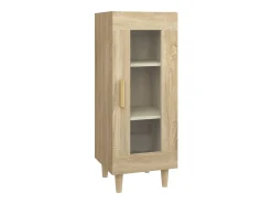 Aparador de roble Sonoma 34,5 x 34 x 90 cm Madera de ingeniería