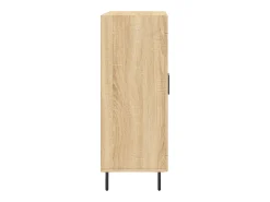 Aparador de roble Sonoma 69,5x34x90 cm madera de ingeniería