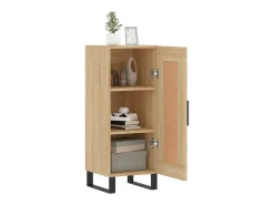 Aparador de roble Sonoma 34,5 x 34 x 90 cm Madera de ingeniería