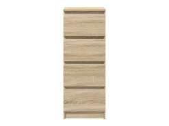 Aparador de roble Sonoma 37,5x35x99 cm madera de ingeniería