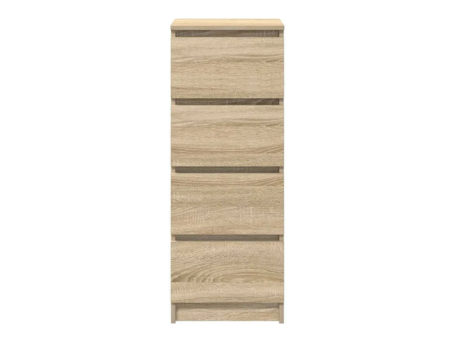 Aparador de roble Sonoma 37,5x35x99 cm madera de ingeniería