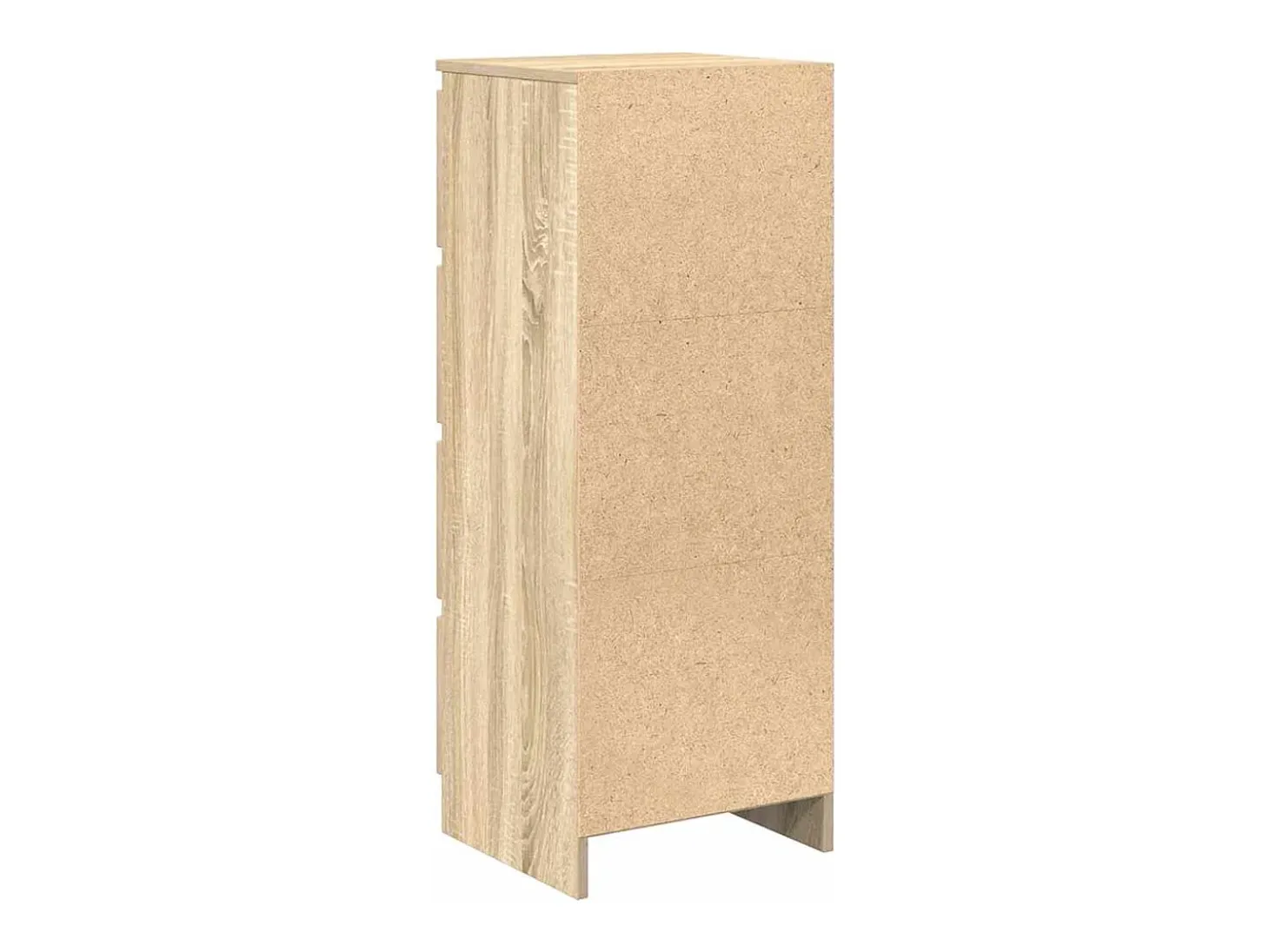 Aparador de roble Sonoma 37,5x35x99 cm madera de ingeniería