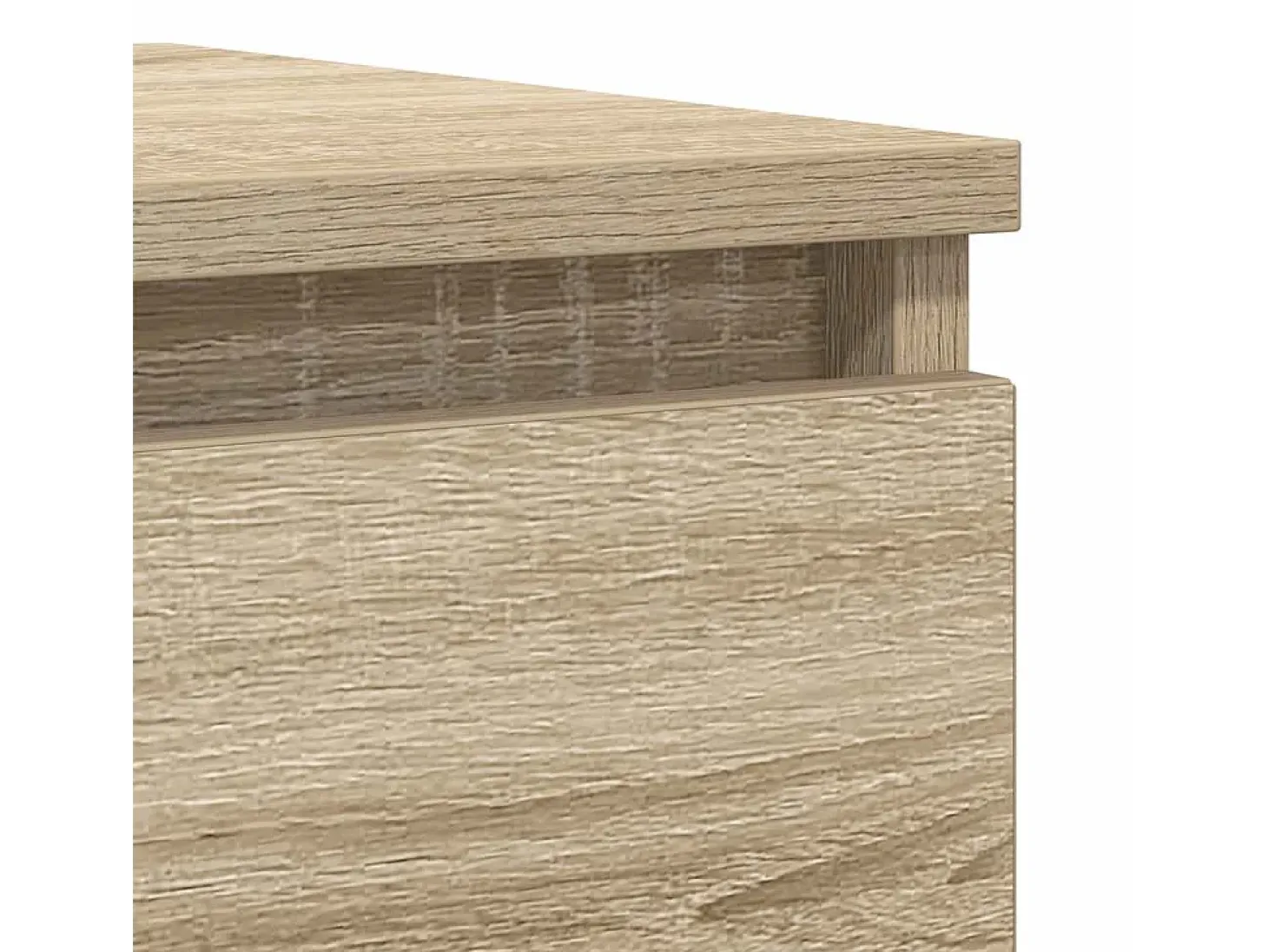 Aparador de roble Sonoma 37,5x35x99 cm madera de ingeniería