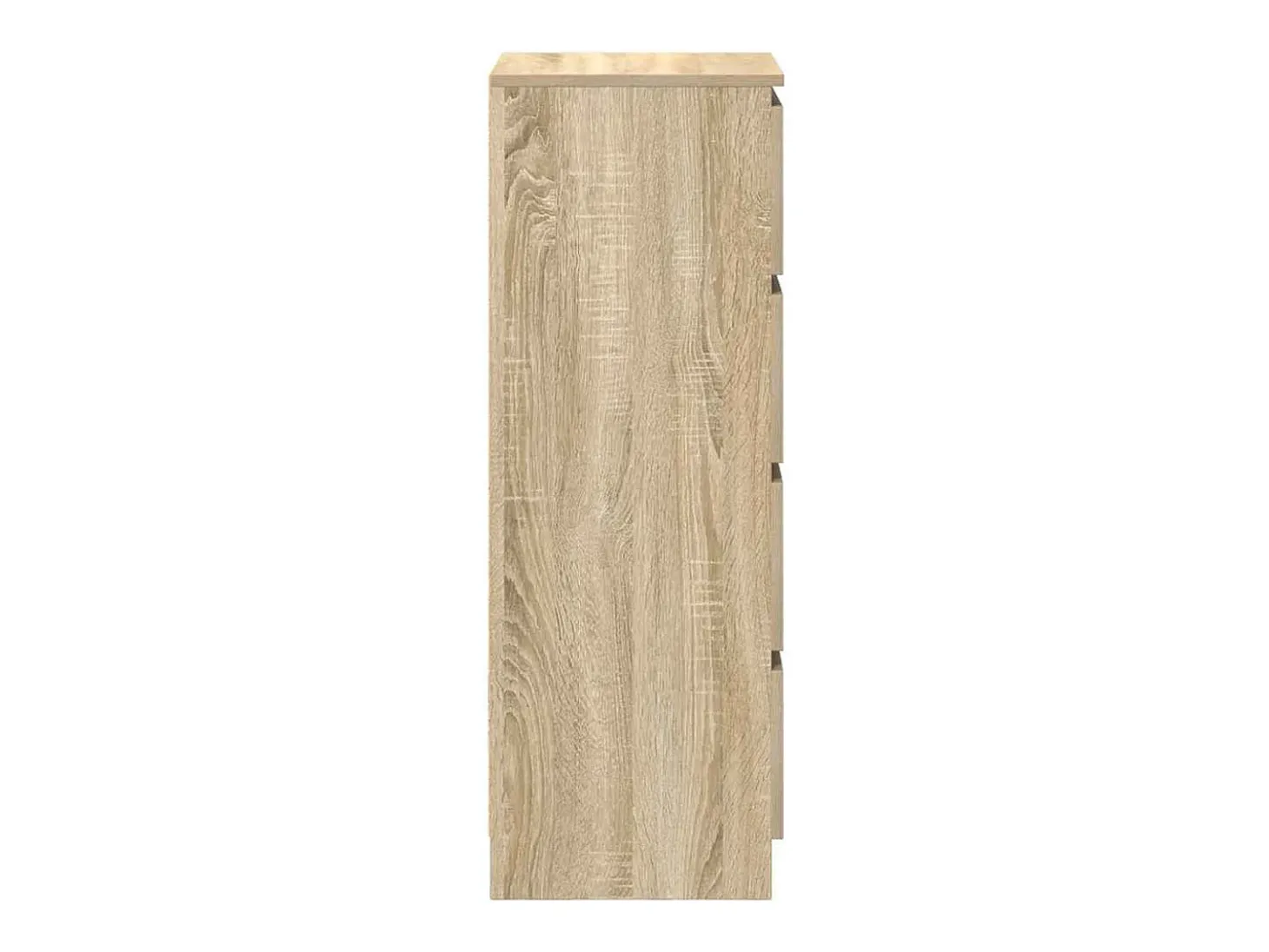 Aparador de roble Sonoma 37,5x35x99 cm madera de ingeniería