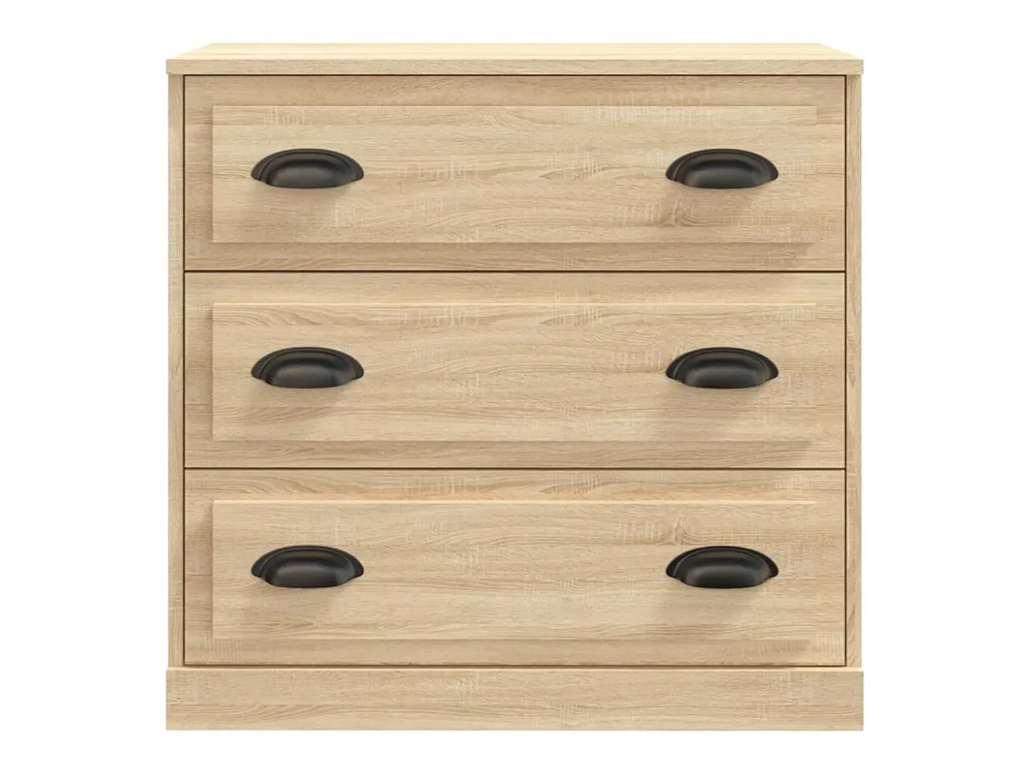 Aparador de roble Sonoma 70x35,5x67,5 cm madera de ingeniería