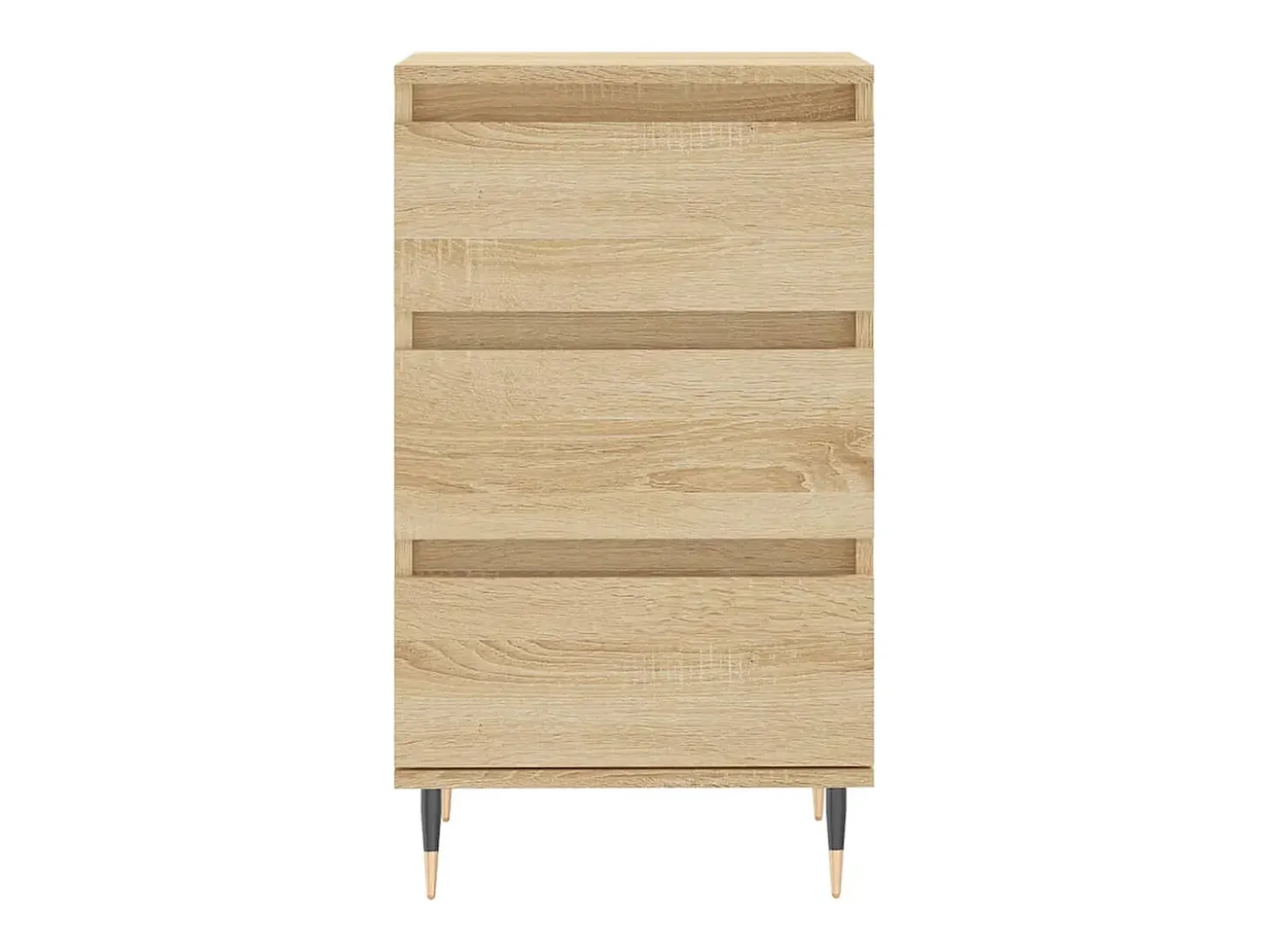 Aparador de roble Sonoma 40x35x70 cm madera de ingeniería