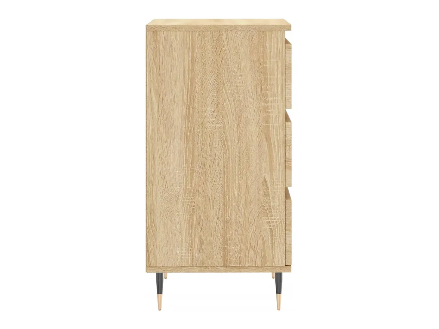 Aparador de roble Sonoma 40x35x70 cm madera de ingeniería