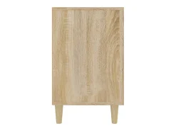 Aparador de roble Sonoma 100x36x60 cm madera de ingeniería