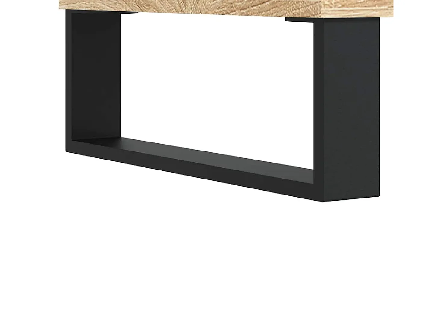Aparador de roble Sonoma 104x35x70 cm madera de ingeniería