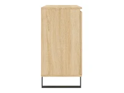 Aparador de roble Sonoma 104x35x70 cm madera de ingeniería