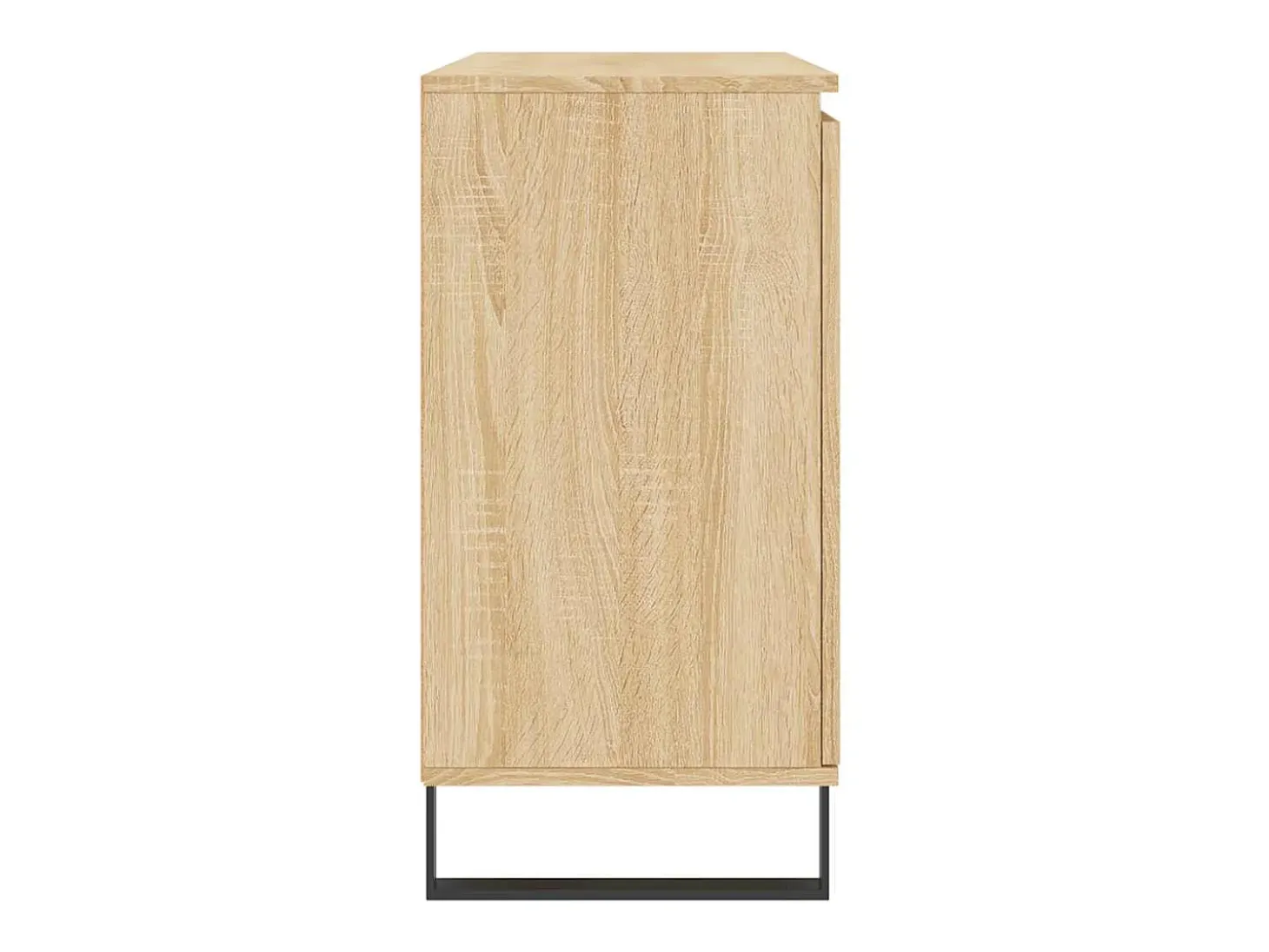 Aparador de roble Sonoma 104x35x70 cm madera de ingeniería