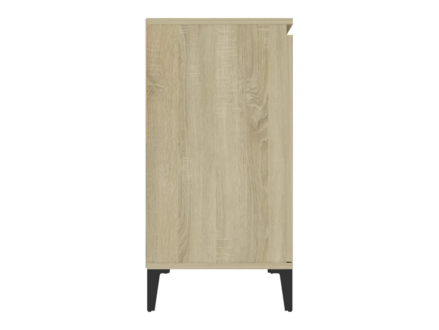Aparador de roble Sonoma 104x35x70 cm madera de ingeniería
