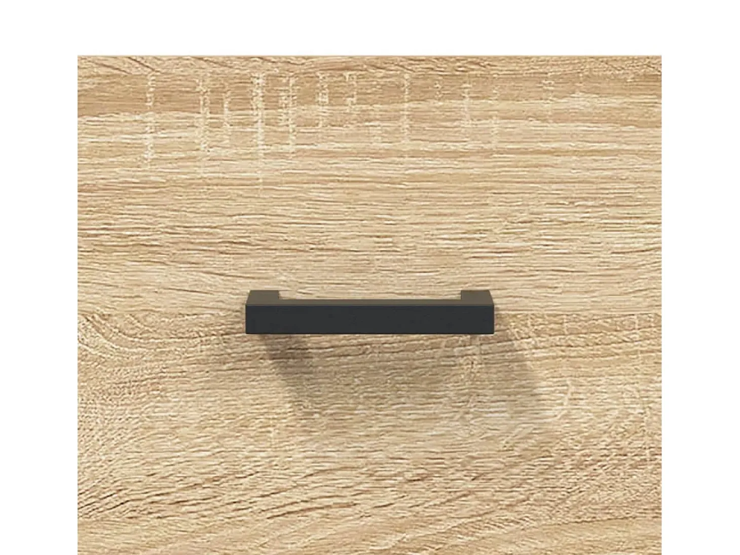 Aparador de roble Sonoma 69,5x34x90 cm madera de ingeniería
