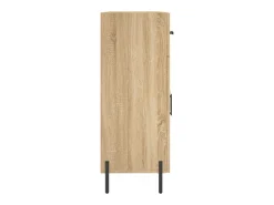 Aparador de roble Sonoma 69,5x34x90 cm madera de ingeniería