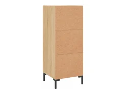 Aparador de roble Sonoma 34,5 x 34 x 90 cm Madera de ingeniería
