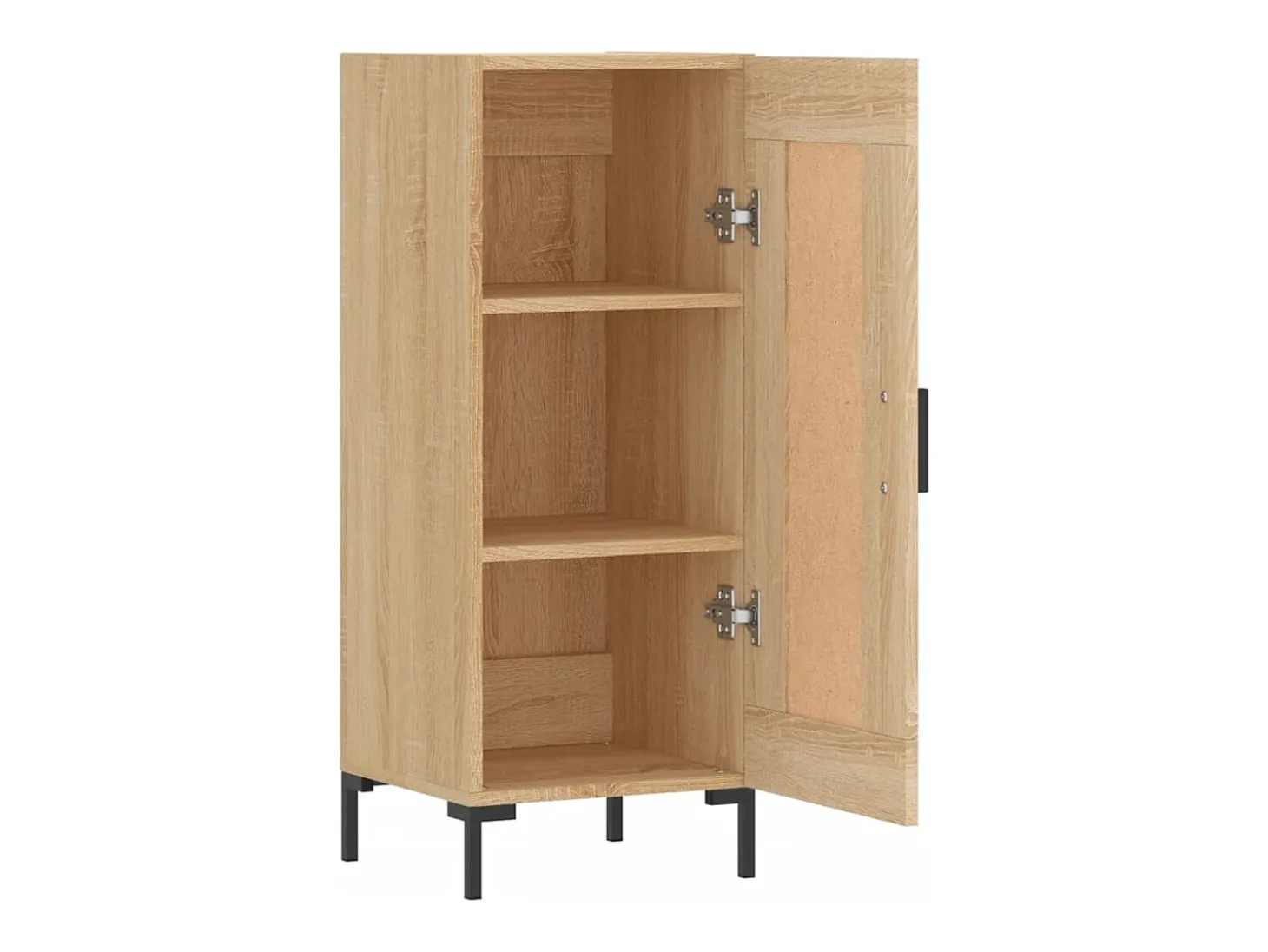Aparador de roble Sonoma 34,5 x 34 x 90 cm Madera de ingeniería