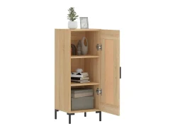 Aparador de roble Sonoma 34,5 x 34 x 90 cm Madera de ingeniería