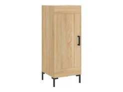 Aparador de roble Sonoma 34,5 x 34 x 90 cm Madera de ingeniería