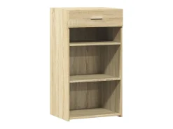 Aparador de roble Sonoma 50x42,5x93 cm madera de ingeniería