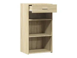 Aparador de roble Sonoma 50x42,5x93 cm madera de ingeniería