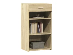 Aparador de roble Sonoma 50x42,5x93 cm madera de ingeniería