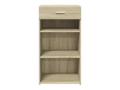 Aparador de roble Sonoma 50x42,5x93 cm madera de ingeniería