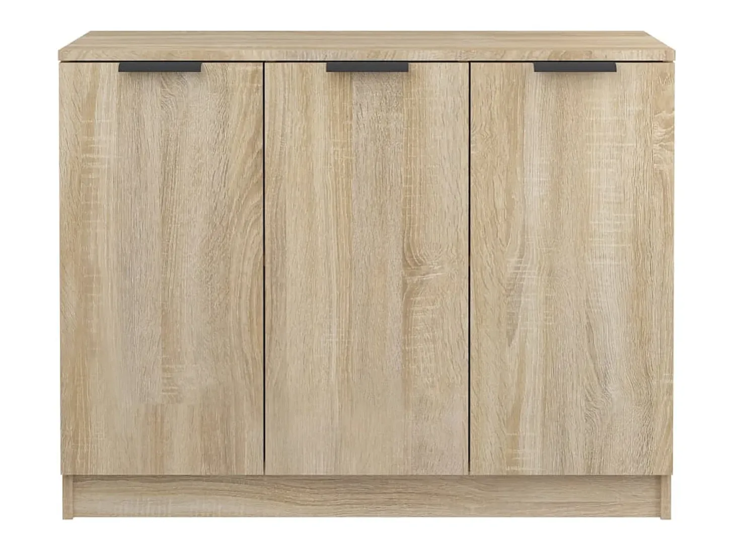 Aparador de roble Sonoma 90,5 x 30 x 70 cm Madera de ingeniería