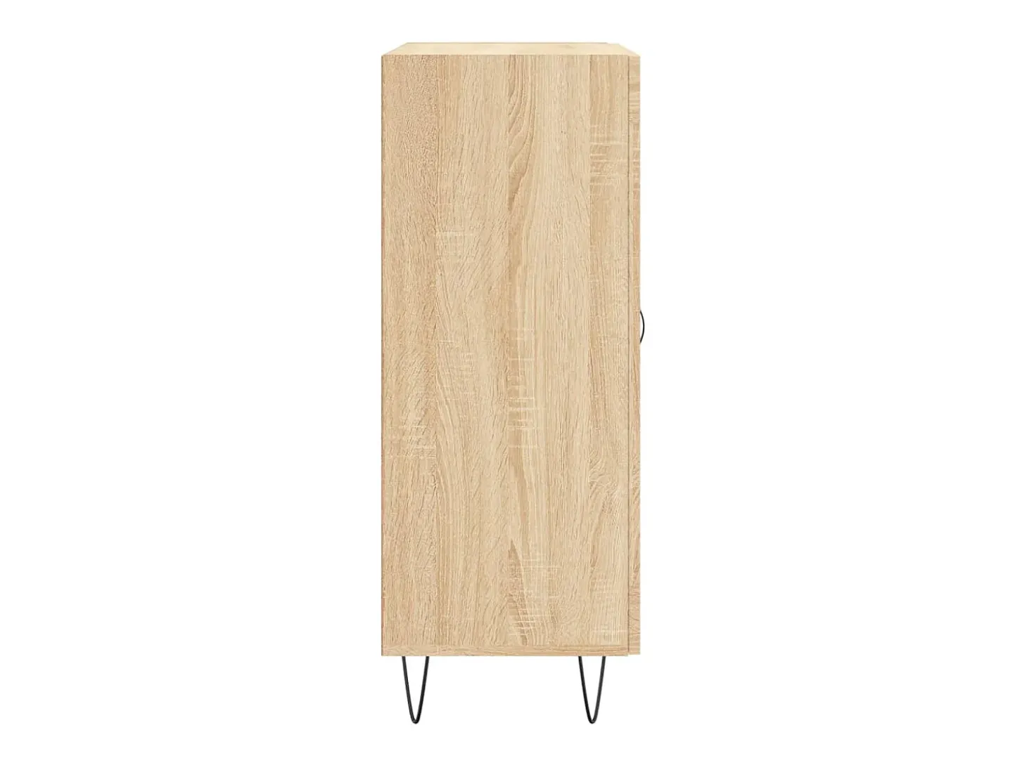 Aparador de roble Sonoma 69,5x34x90 cm madera de ingeniería