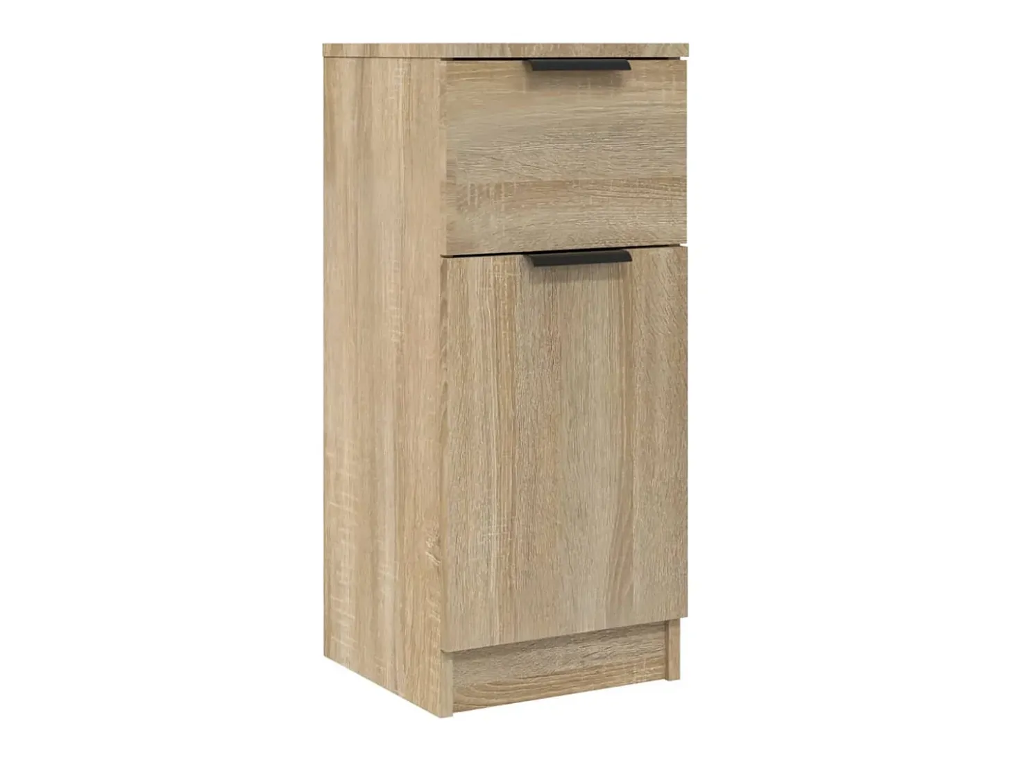 Aparador de roble Sonoma 30x30x70 cm Madera de ingeniería