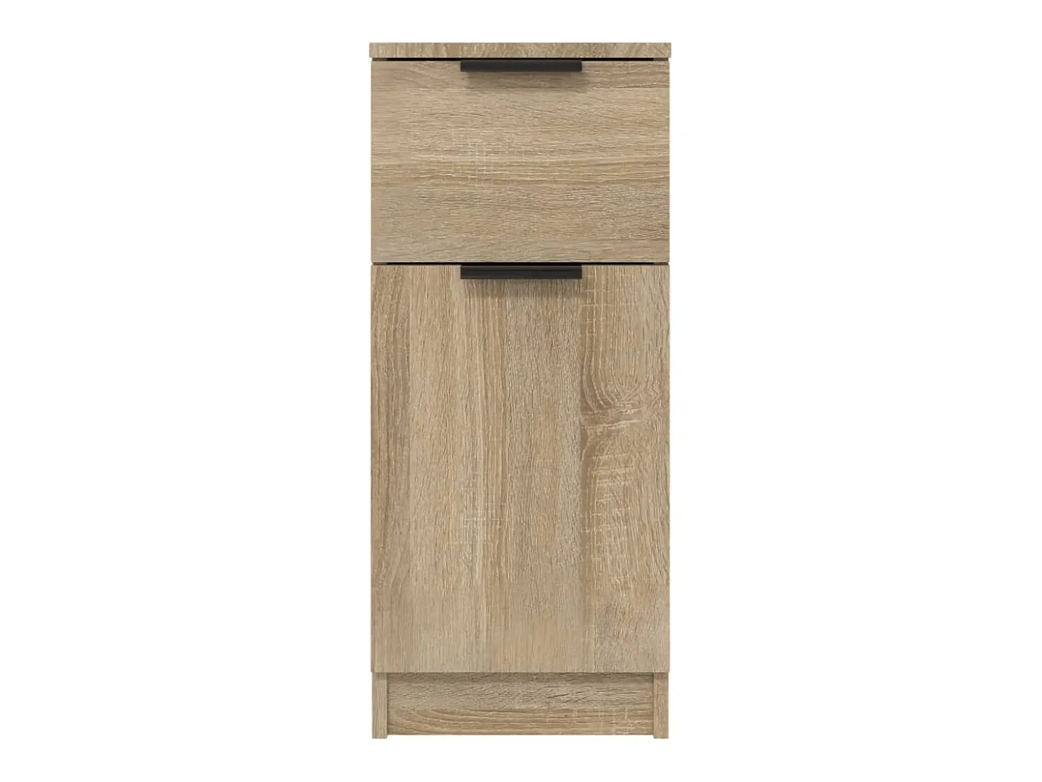 Aparador de roble Sonoma 30x30x70 cm Madera de ingeniería