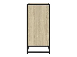 Aparador de roble Sonoma 100x35x76 cm madera de ingeniería
