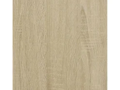 Aparador de roble Sonoma 100x35x76 cm madera de ingeniería